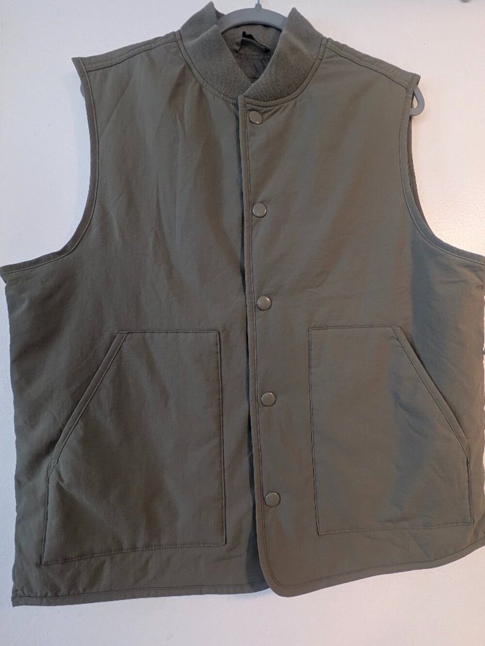 Old Navy liner vest military green
